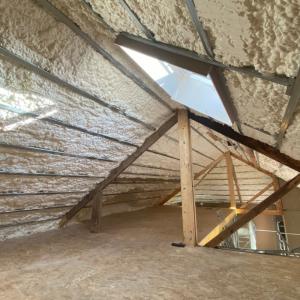 Isolation des rampants – Chantier terminé à Saint-Contest